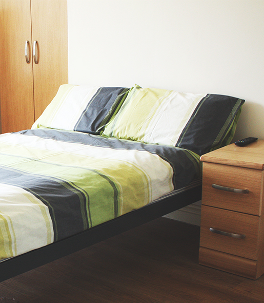 Bedroom Area of Huddersfield Accommodation